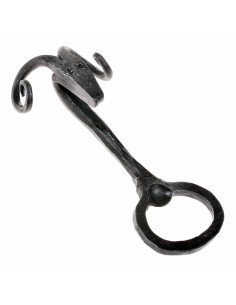 Medieval wrought iron bottle opener (13x5 cm.)