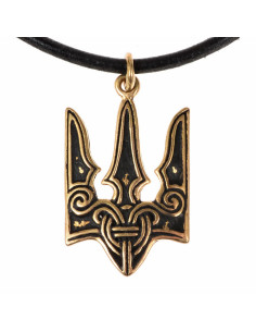 Ukrainian Rurikid trident pendant