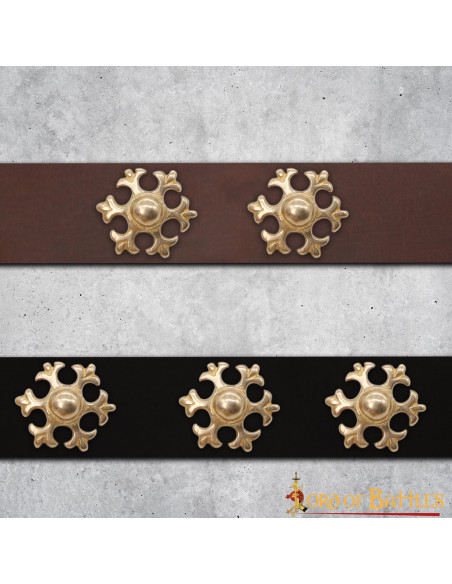 Set 5 decorative pieces fleur de lis