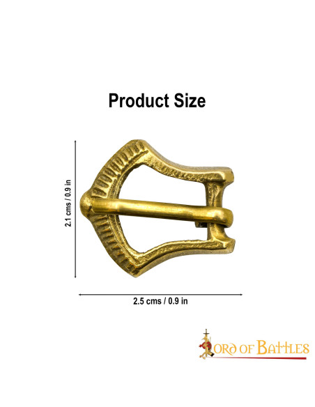 Set of 5 small medieval belt buckles Set of 5 small medieval belt buckles