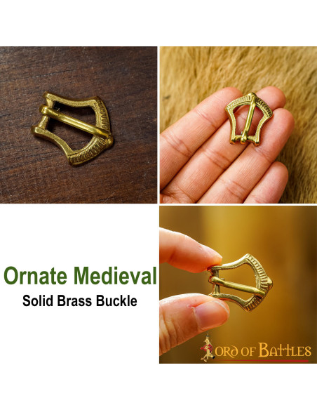 Set of 5 small medieval belt buckles Set of 5 small medieval belt buckles