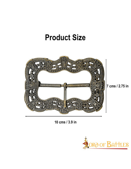 Jack Sparrow Pirate Belt Buckle