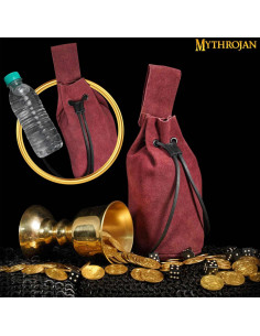 Medieval bag for recreationists - Red wine 2