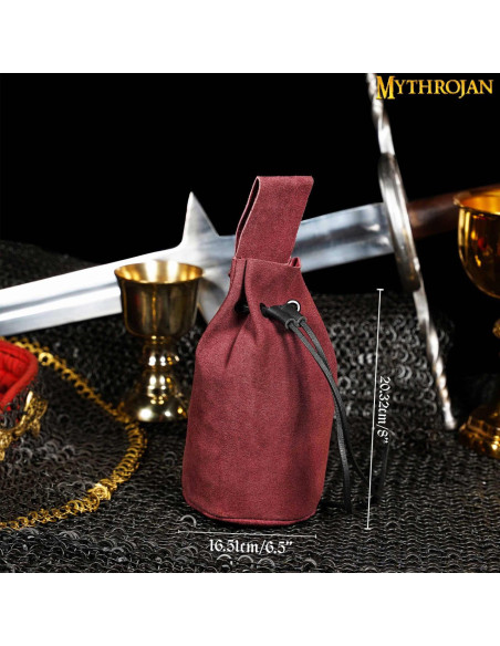 Medieval bag for recreationists - Red...