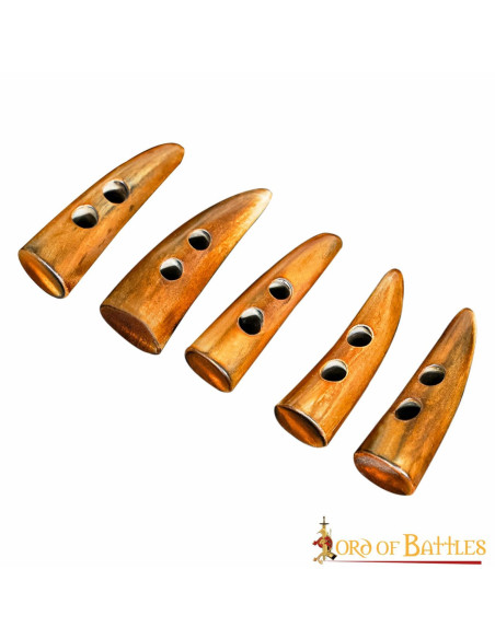Set 5 medieval wooden closures