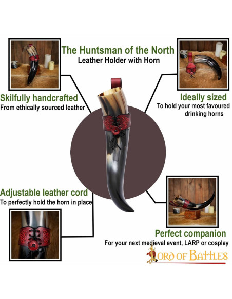 Northern Hunters Horn with Baldric