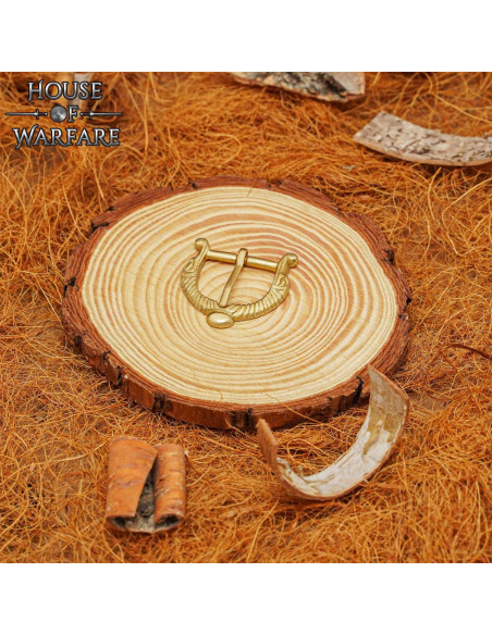 Belt buckle for Viking belts in brass Belt buckle for Viking belts in brass