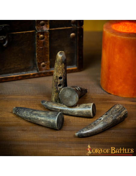 Set of 5 large horn clasps for... Set of 5 large horn clasps for...