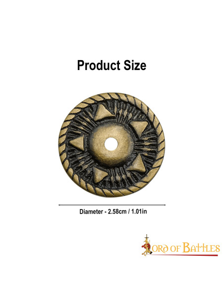 Set of 5 pentagram ornaments for...