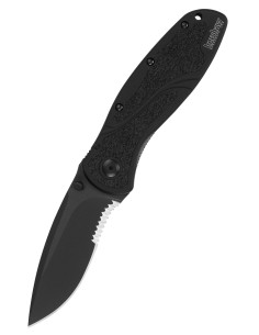Kershaw Blur Black Pocket Knife, Serrated
