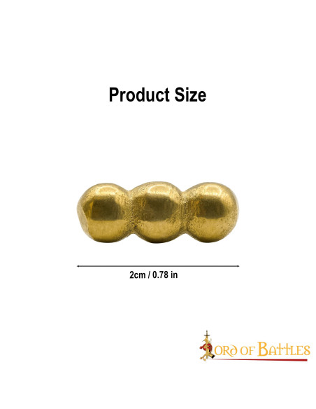 Set of 5 ball ornaments for clothes,...