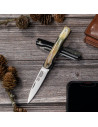 Mini Vendetta pocket knife, Bull horn handle
