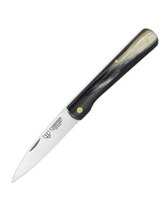 Mini Vendetta pocket knife, Bull horn handle 2