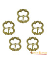 Set of 5 medieval buckles for belts and bags
