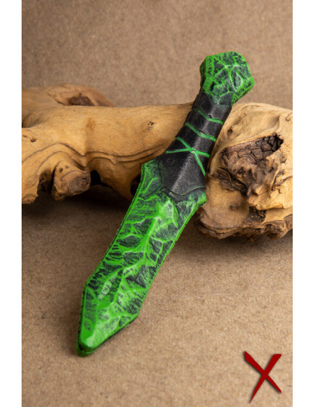 Poison throwing knife for LARP