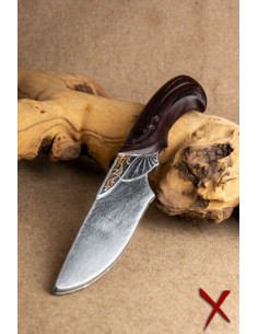 Chiroptera bat throwing knife for LARP