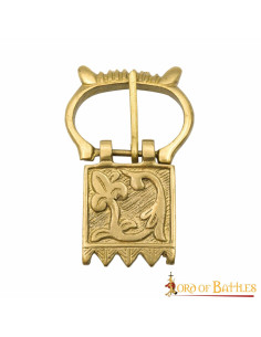 Buckle and floral finish for medieval belts 2