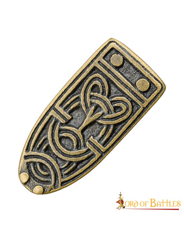 Decorative tip for Celtic and Viking belts