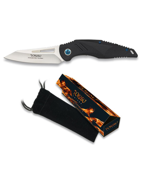 Tokisu G10 pocket knife with 8.8 cm...