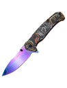 Third Assisted Tactical Knife, Purple Death