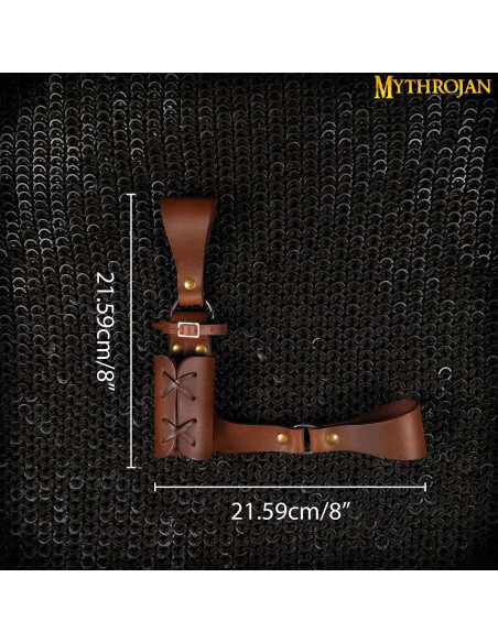 Tahalí brown for swords, right hand