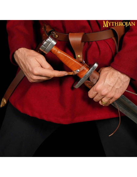 Tahalí brown for swords, right hand