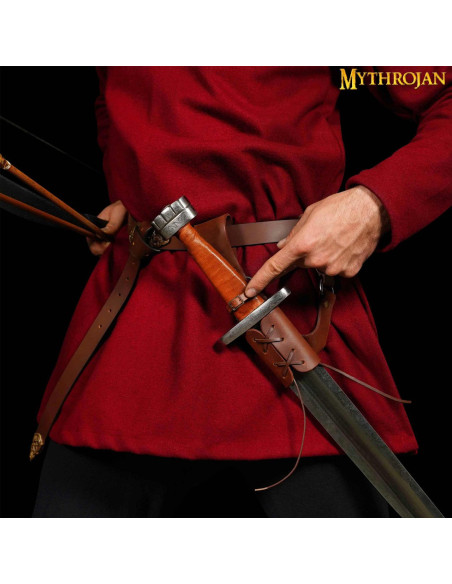 Tahalí brown for swords, right hand