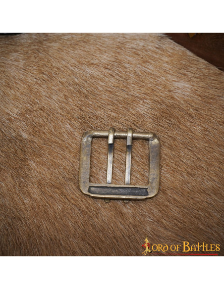 Set of 3 vintage double-needle belt... Set of 3 vintage double-needle belt...