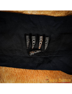 Set of 5 spiral horn closures for clothes or bags 2