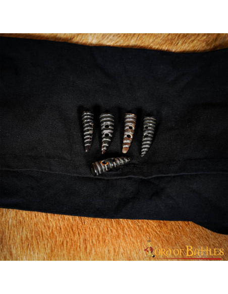 Set of 5 spiral horn closures for...