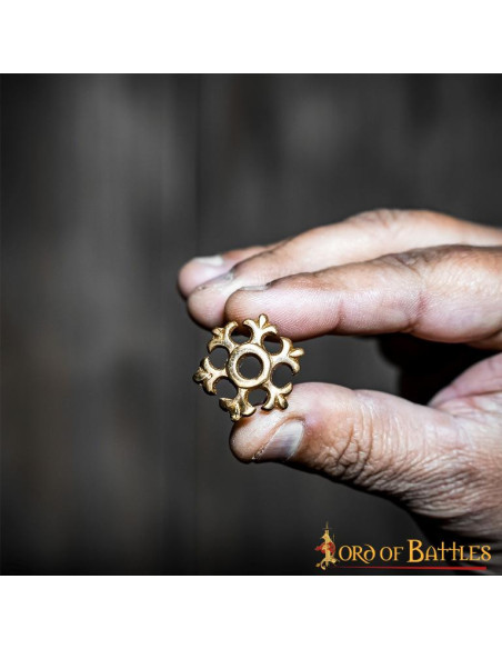 Set 5 medieval flowers for belts and...