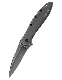Kershaw Leek Pocket Knife, Black Wash