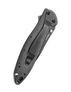 Kershaw Leek Pocket Knife, Black Wash 2