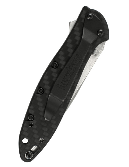 Kershaw Leek Pocket Knife, Carbon Fiber