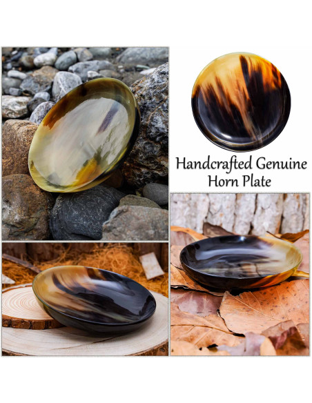 Medieval plate made of horn horn (15...