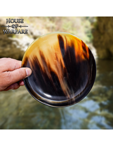 Medieval plate made of horn horn (15...