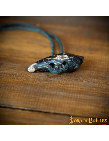 Set of 5 horn clasps with 2 holes for...