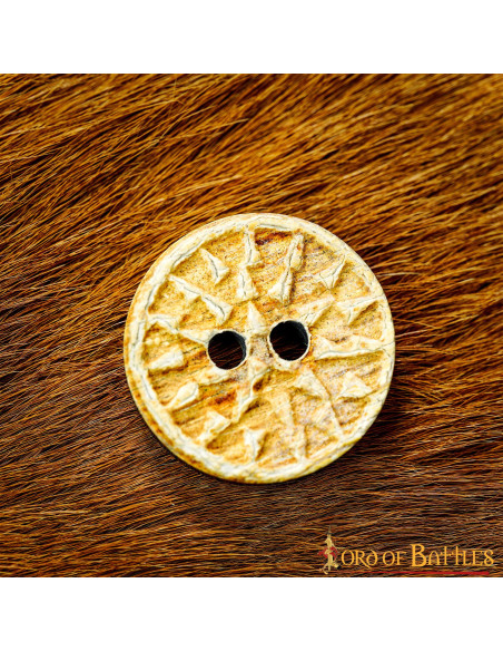 Set 5 medieval buttons decorated in...