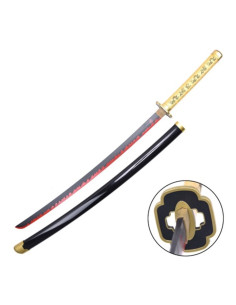 Yoriichi Tsugikuni Kimetsu No Yaiba bamboo katana (103 cm.)