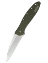 Kershaw Leek Pocket Knife, Olive Green