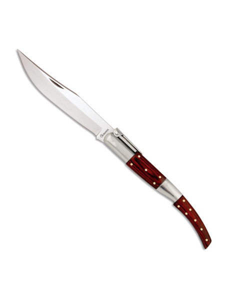 Red stamina wood Arab pocket knife,...