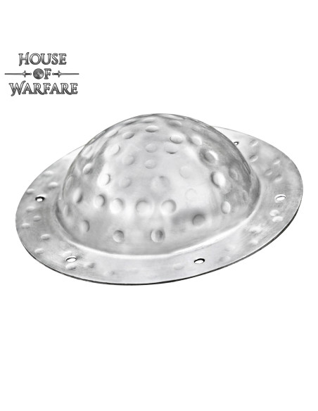 Silver umbo for viking shields in steel Silver umbo for viking shields in steel