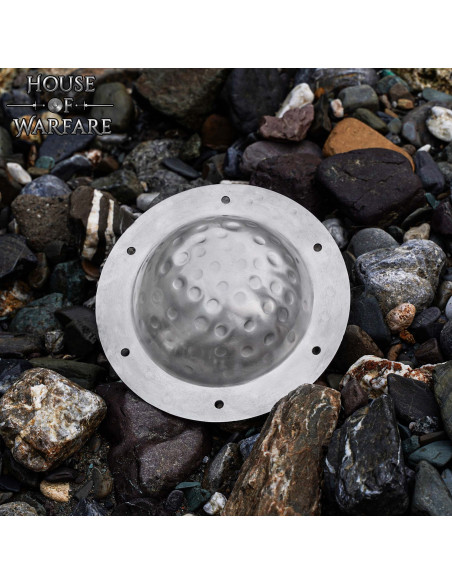 Silver umbo for viking shields in steel Silver umbo for viking shields in steel