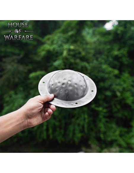 Silver umbo for viking shields in steel Silver umbo for viking shields in steel