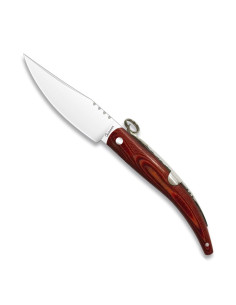 Classic pocket knife with ring, red stamina