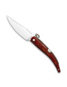 Classic pocket knife with ring, red stamina