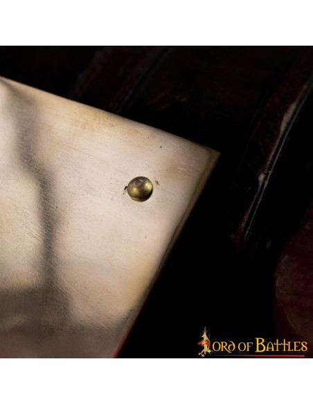 Brass Umbo for Roman shields (22x22 cm.)