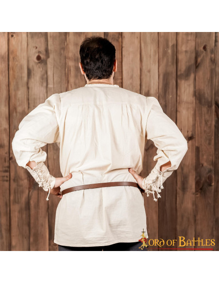 Viking brown narrow belt with buckle...