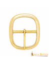 Medieval oval belt buckle (6.1x7.2 cm.))