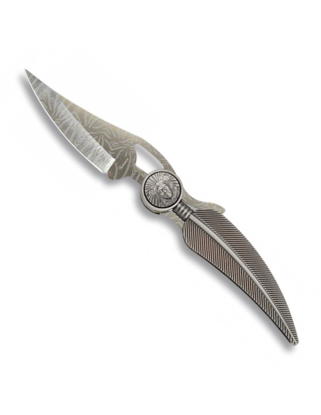 Albainox Indian feather penknife...